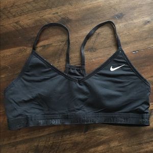 Nike sports bra. Low impact. Size L.